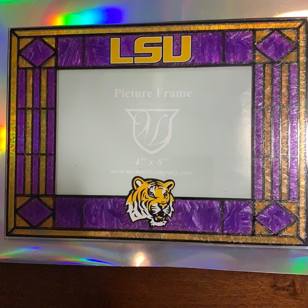 LSU picture frame